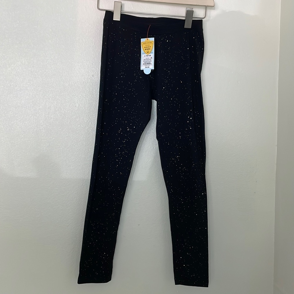 FREE W/ PURCHASE NWT Girls Large Sparkle leggings